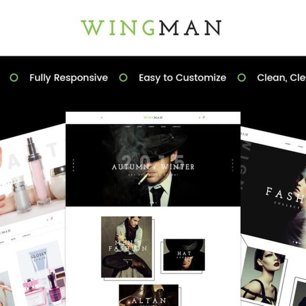 WINGMAN - E-Commerce and Blog PSD Theme